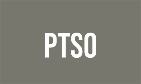 ptso meaning|what does ptas stand for.